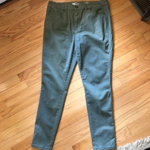 Seven 7 Women’s Jean Sz 14, Lichen Green, HighRise
